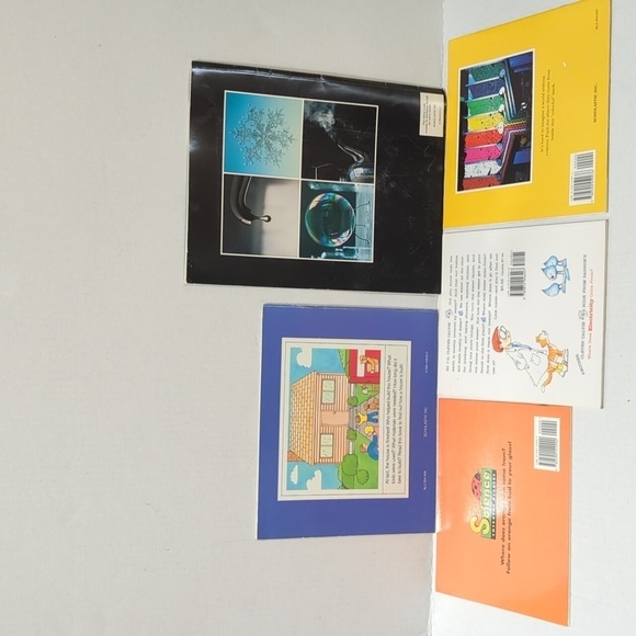 Scholastic Misc. Authors Children's Non Fiction Paperback Book Set of 5 Books - Picture 7 of 12